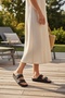 Double Buckle Eva Slippers - Lightweight Waterproof Sea Pool Slippers Black - 4