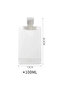 # Cream Travel Leak Proof Empty Cosmetic Bottle Reusable 3 Pieces 100 ml Cream Shampoo Container - 4