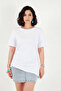 Cotton Asymmetrical Cut Crew Neck t Shirt t Shirt 5867017 - 2