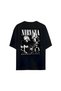 Nirvana Unisex Cotton T-Shirt |   Custom Nirvana Design High-Quality Printed T-Shirt
