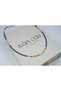 Ykl107 Dorica Detailled & Sand Bead Necklace - 2