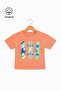 Skateboard Printed Casual Short Sleeve Summer Boy's T-Shirt - 2