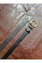 2-Pack Learn Round Gold Buckle Model Jacket Belt Dress Belt Trouser Belt - 2