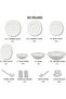 Melrich 50 Piece Opalware Dinner Set - 5