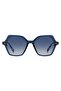 UV Protected Sunglasses Blue Frame Dk Blue Shaded Mirror Lens 52mm - TH-2213/S-PJP - 2
