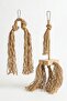 Natural Jute Bird and Parrot Chewing Toy Set - 4