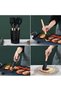 Executive LLC Kitchen Utensil Set Silicone Cooking Spoon 12 Pieces BPA-Free FDA Heat-Resistant Wooden Handles - 4