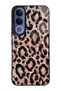 Vivo V70 Fe Rose Gold Leopard Design Glossy Phone Case
