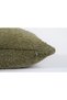 Khaki Green Plain Chenille Cushion Cover Soft Textured Modern Decorative - 4