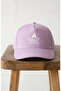 Unisex Men's and Women's Gabardine Hat - Printed Minimal Design Adjustable Hat with Velcro - 2