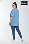 Women's Large Size Unified Collective Printed 3Xl-6Xl Crew Neck T-Shirt Spr26Btsk510-10 - 2