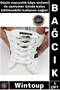 # Lace-Up White Color Magnetic Clip Elastic Practical Stylish Magnetic Shoelaces for Children