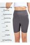 Girls' High Waist Biker Casual Running Walking Yoga Sports Volleyball Workout Fitness Short Leggings with Pockets - 8