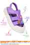 Jane Light Sole Girls' Sandals - 2