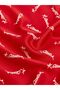 Lcw Accessories Red Ataturk Printed Girls' Scarf - 3