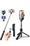 2022 upgraded Portable 33 Inch Aluminum Alloy Selfie Stick iPhone Selfie Tripod Stand - 4
