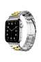Metal Bands Compatible with Apple Watch Band 41mm, Stainless Steel Magnetic Absorption Strap