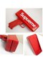 Red Money Gun Shooter – Realistic Cash Cannon Prop for Parties, Movies, and Games with Play Money Dollar Bills - 3