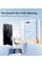 iPhone 16 Case - Crystal Clear with Never Yellow Technology, 12FT Mil-Grade Protection, Slim Transparent Cover for Men and Women (6.1”) - 8