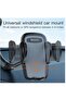 C108 360 Degree Rotation Car Windshield Suction Cup Phone Holder (Black) - 4