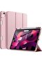 iPad Air 13" (M2) 2024 Pink Trifold Cover – Auto Wake/Sleep, Pencil Holder, with TPU Back