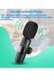 Mini Lavalier Microphone Clip-on Omnidirectional Mic Transmitter Receiver D11087-1—JA Black - 4