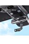 C192 Clip-on Rotating Car Rearview Mirror Mount Adjustable Bracket for 4-6.7inch Phone Holder. - 2