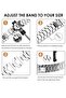 Stainless Steel Strap for iWatch 49mm-42mm - Black Replacement Band for Apple Watch Ultra/Series 1-10 - 6