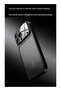 Luxury Magnetic Glass Case for iPhone 17 Pro Wireless Compatible, Anti-Fingerprint, Shockproof & Oil-Resistant Frosted Back Cover - 3