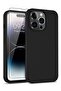 iPhone 14 Pro Max Case with Screen Protector, Soft Flexible Silicone Gel Rubber Bumper Cover