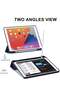 iPad 9th/8th/7th Gen Case (10.2-Inch) with Pencil Holder, Slim TPU Back Smart Magnetic Stand - 5