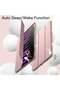 Pink Smart Case for 2024 iPad Pro 13-Inch - Includes Pencil Holder, Touch ID & Auto Wake/Sleep - 4