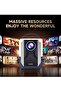 Portable Smart Home Theater 4K Projector with Wi-Fi, Bluetooth, Android OS – Mobile Screen LED TV - 3
