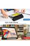 New iPad 10.9 Inch Case 2022 (10th Gen) with Pencil Holder – Trifold Stand Smart Case, Soft TPU Back, Auto Wake/Sleep (Black) - 5