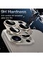 Camera Lens Protector for iPhone 15 Pro/Pro Max, 9H Tempered Glass Ring Cover (Natural Titanium) - 3