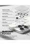 Camera Protector Glass [2 Pack] Compatible with iPhone 15 Pro Transparent HD Clear Full Adhesive Hard Tempered Glass Camera Lens Protector - 4