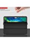 iPad Pro 12.9 Case 2020 with Pencil Holder (4th Gen), Premium Protective Cover (Black) - 2