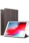 Slim Fit Smart Folio Case for iPad Mini 5 – Black Rubber Coated Hard Cover, Lightweight, Navy Blue with Wake/Sleep Function