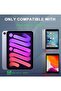 Clear Case for iPad Mini 6 (8.3 inch, 2021) with Pencil Holder, Supports 2nd Gen Apple Pencil Charging - 2