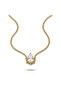 Steel Drop Stone Necklace - 3