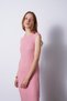Women's Knitwear Dress Pink - 3
