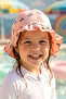 Girl's 4-8 Years Old Bucket Hat 05-R060 Light Pink01 - 2