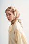 بلوميا وشاح ناعم باللون الأصفر - 4