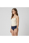 Women's Thin Waist Cotton Panties Black 12-Pack - 2