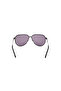 Shiny Black Uv400 Metal Male Sunglasses - 4