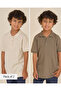 Boys Beige & Olive Polo T-Shirts (Pack Of 2)