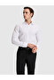 White Slim Fit Long Sleeve Shirt 50319944-Vr013 - 3