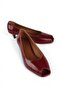 Jerry Genuine Leather Open Toe Heeled Shoes - 3