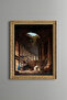Monk in the Colosseum - Vintage Patterned Painting - Fine Model