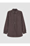 Lcw Everyday Striped Oversize Women's Shirt Tunic